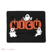 Cute Nicu Boo Crew Spooky Nurse Halloween Cute Ghost Pumpkin Mousepad thumb 0