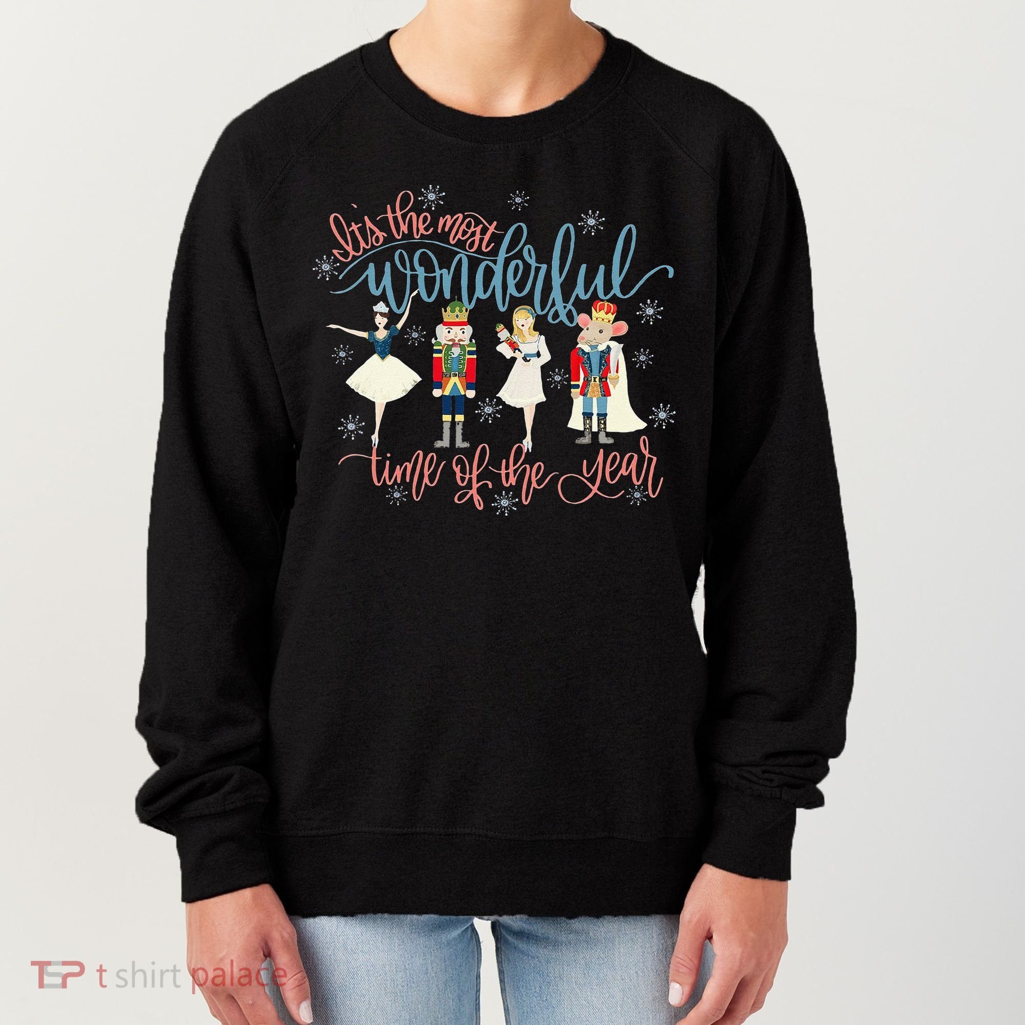 Christmas Nutcracker Ballet Ballerina Funny Xmas Holiday Women's Sweatshirt