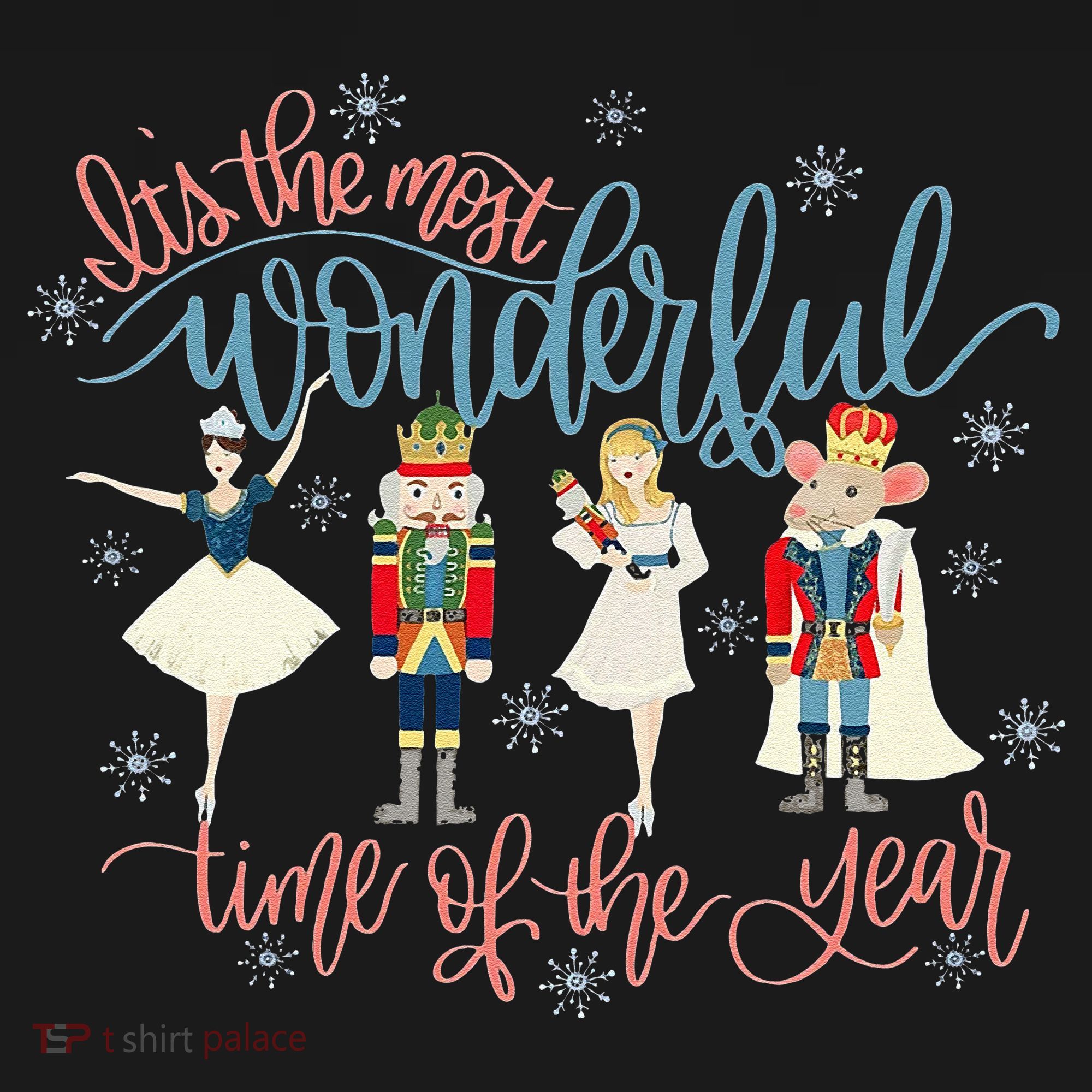 Christmas Nutcracker Ballet Ballerina Funny Xmas Holiday Coaster