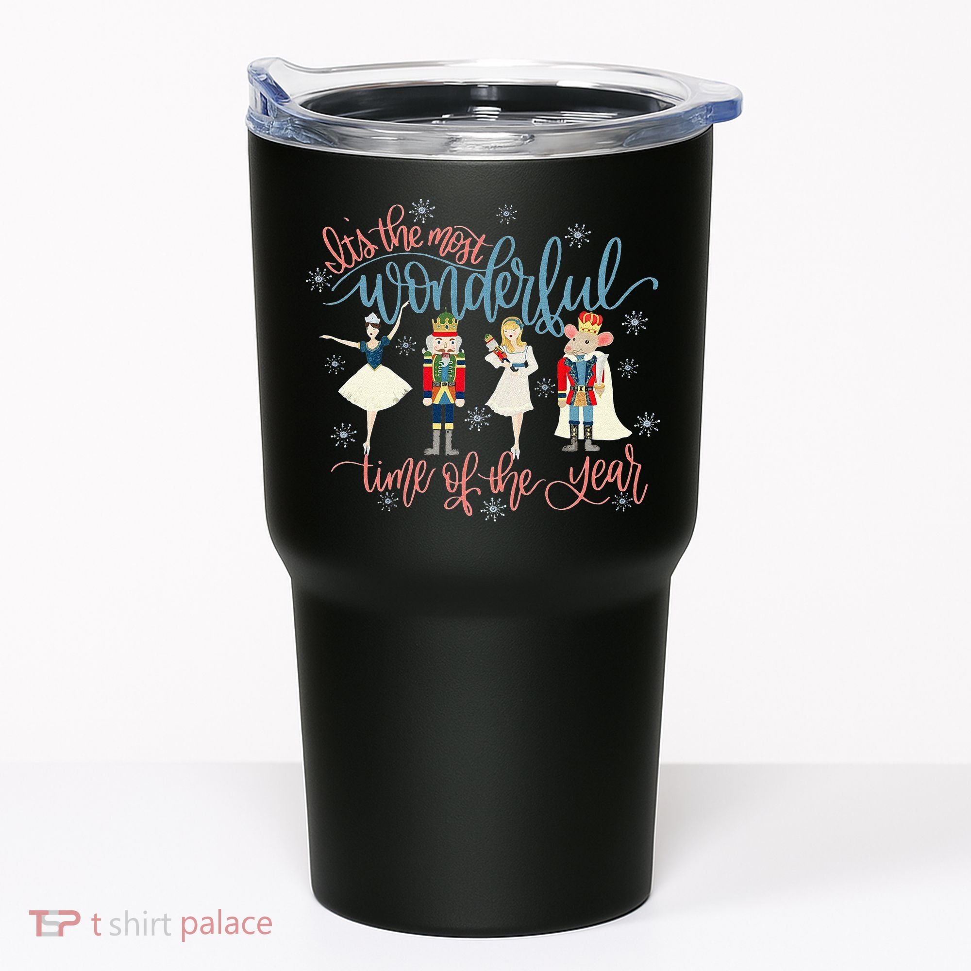 Christmas Nutcracker Ballet Ballerina Funny Xmas Holiday Tumbler