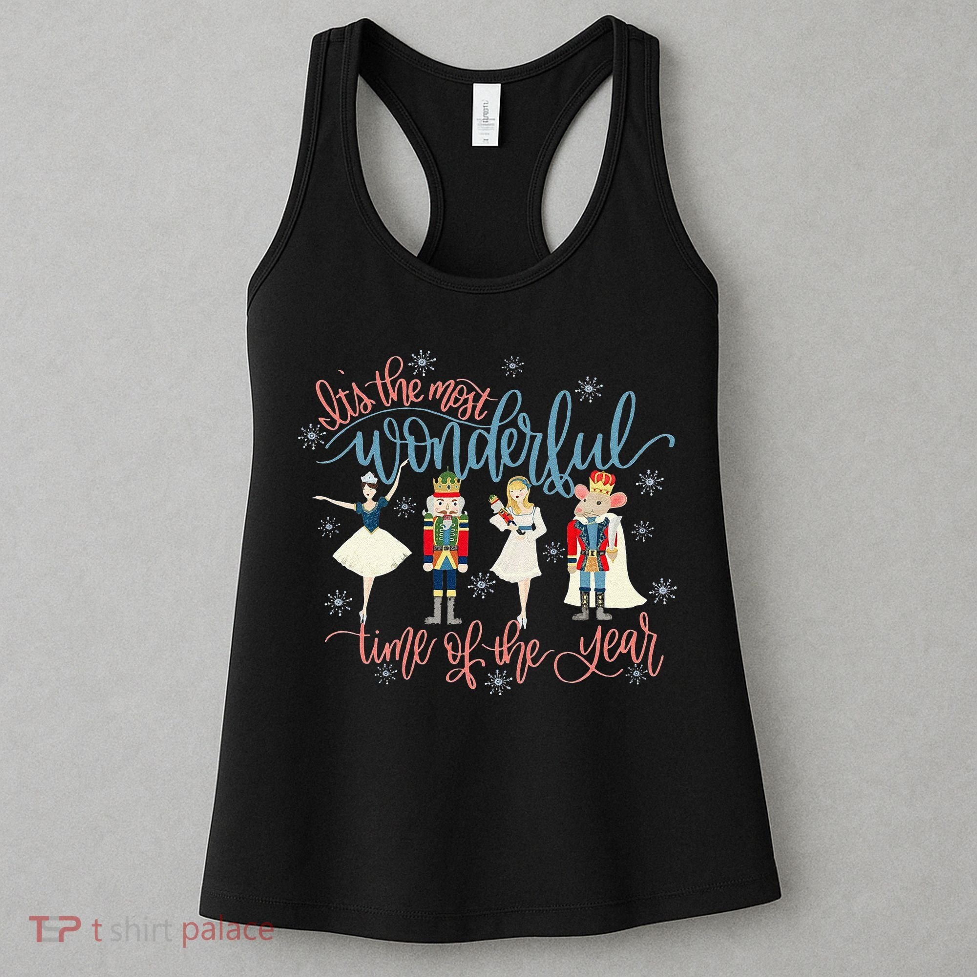 Christmas Nutcracker Ballet Ballerina Funny Xmas Holiday Women's Tank Top