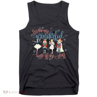 Christmas Nutcracker Ballet Ballerina Funny Xmas Holiday Tank Top