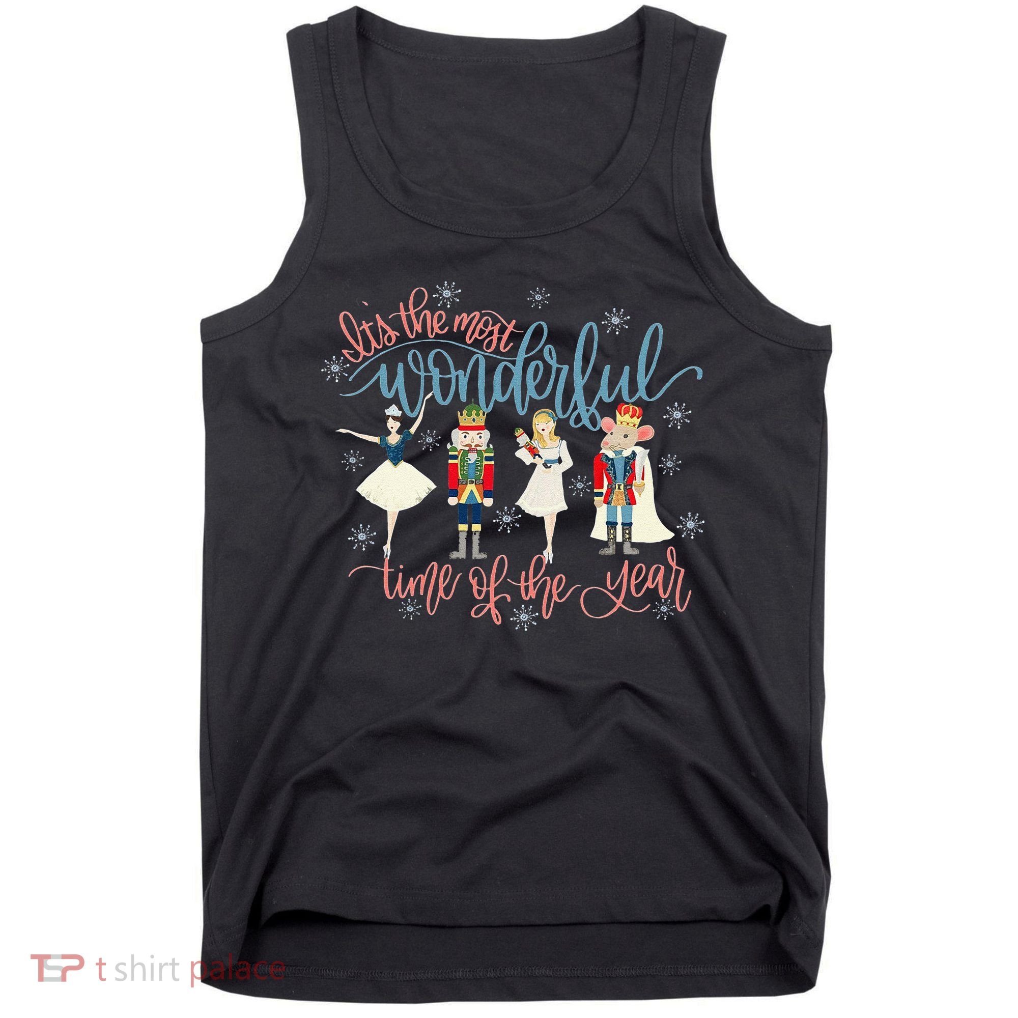 Christmas Nutcracker Ballet Ballerina Funny Xmas Holiday Tank Top