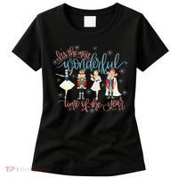 Christmas Nutcracker Ballet Ballerina Funny Xmas Holiday Women's T-Shirt thumb 0