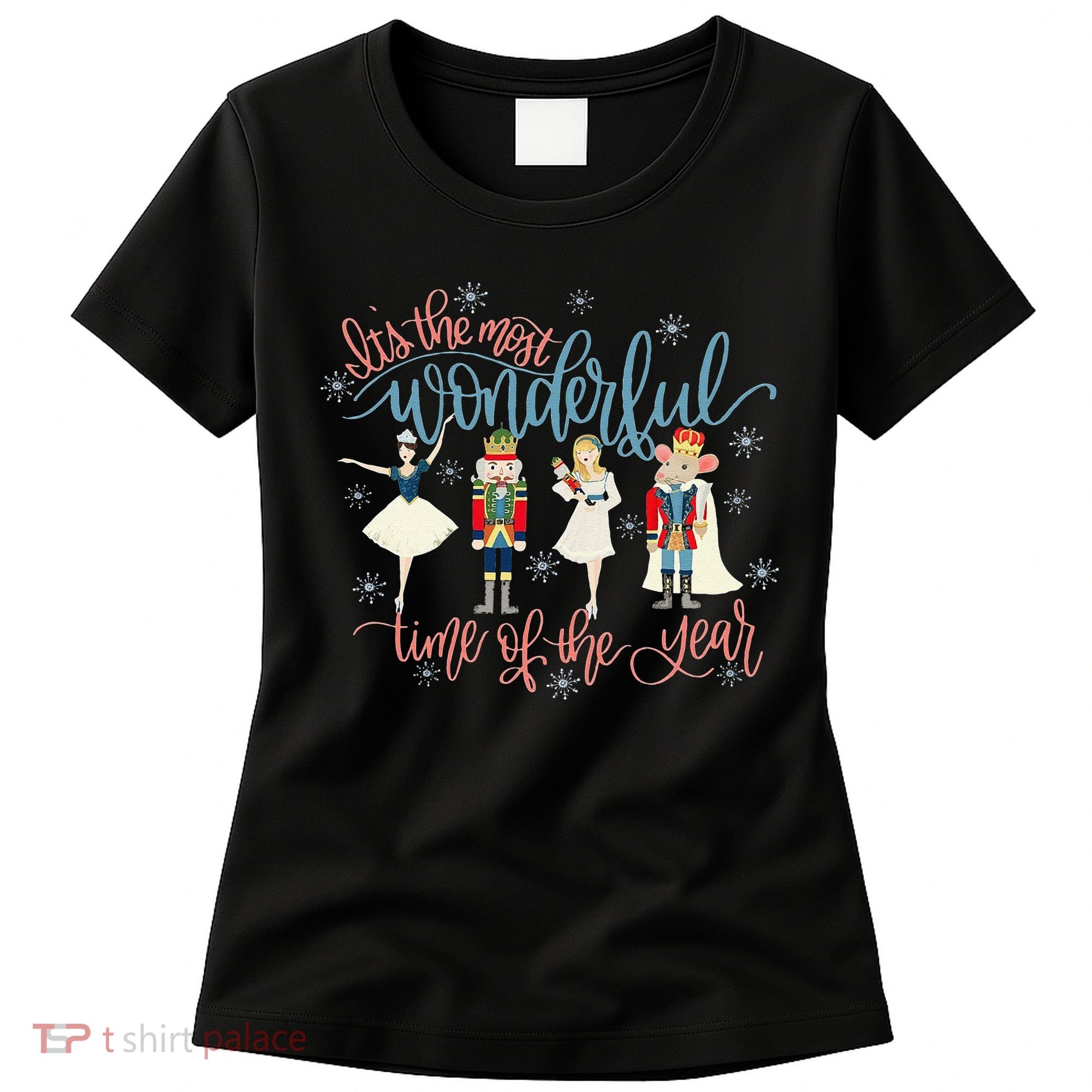 Christmas Nutcracker Ballet Ballerina Funny Xmas Holiday Women's T-Shirt