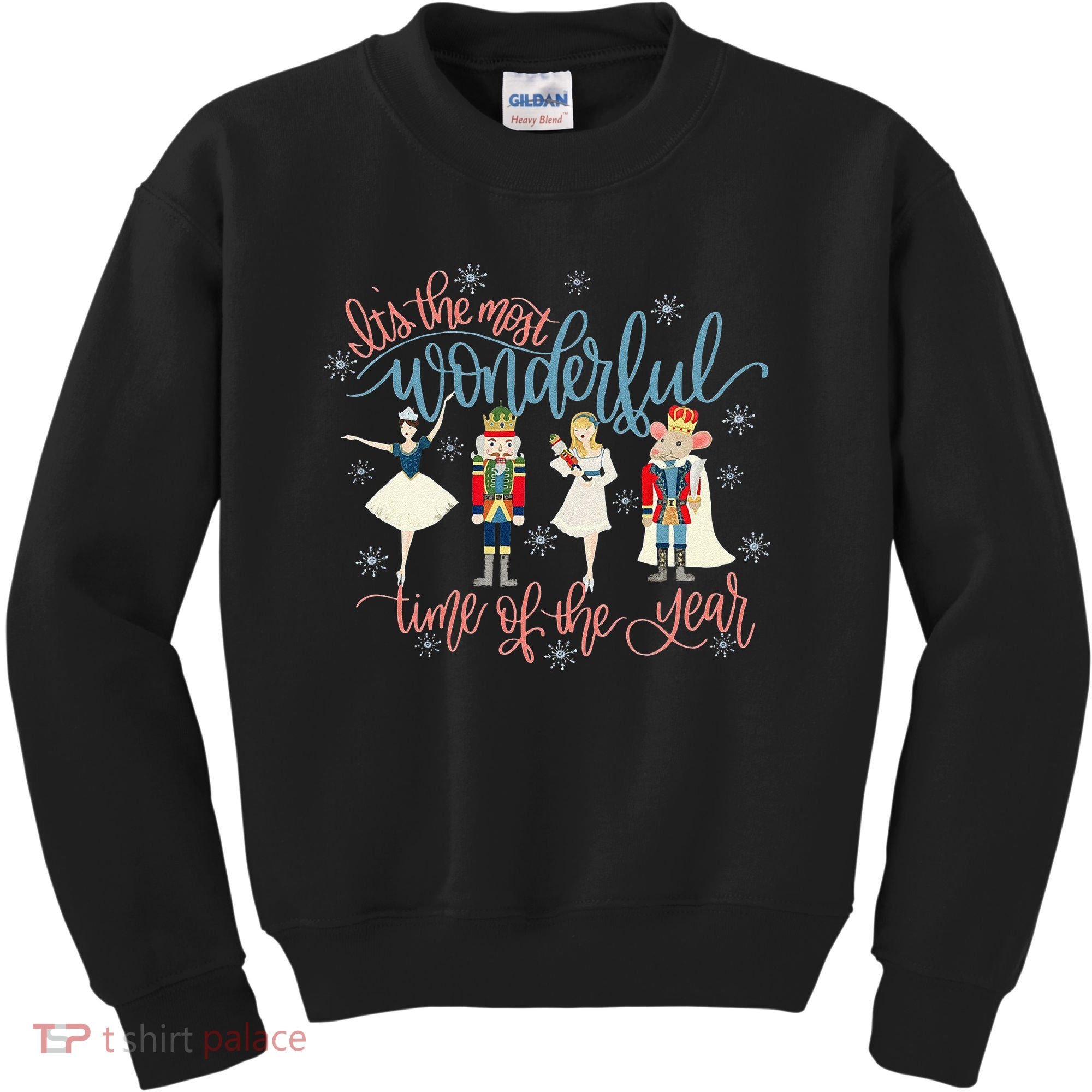 Christmas Nutcracker Ballet Ballerina Funny Xmas Holiday Kids Sweatshirt