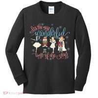 Christmas Nutcracker Ballet Ballerina Funny Xmas Holiday Kids Long Sleeve Shirt thumb 0
