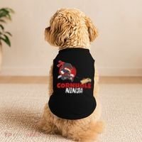 Cornhole Ninja Boy Cornhole Doggie Tank thumb 2