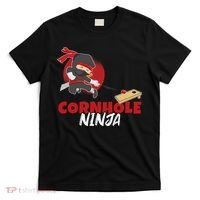 Cornhole Ninja Boy Cornhole T-Shirt thumb 0