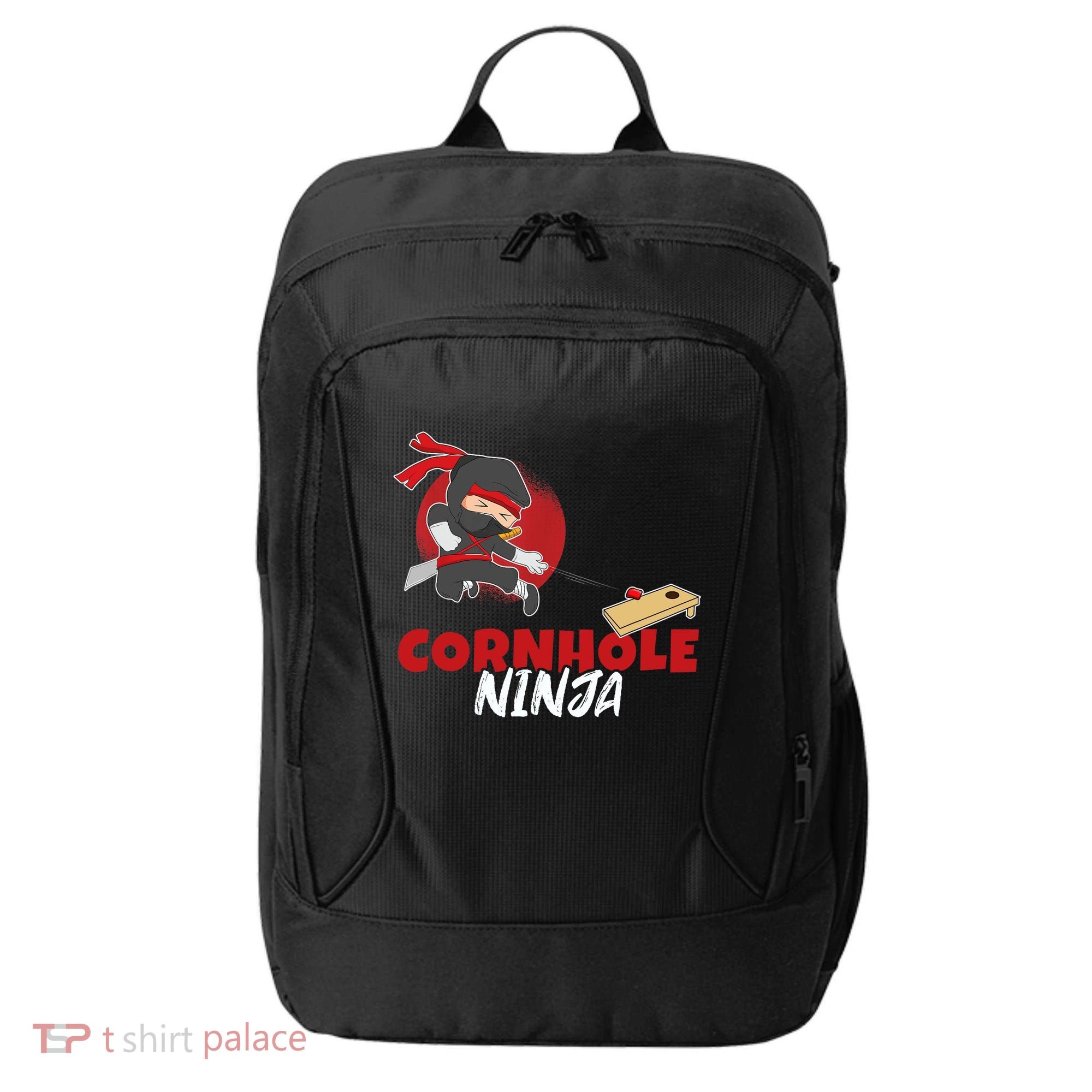 Cornhole Ninja Boy Cornhole City Backpack