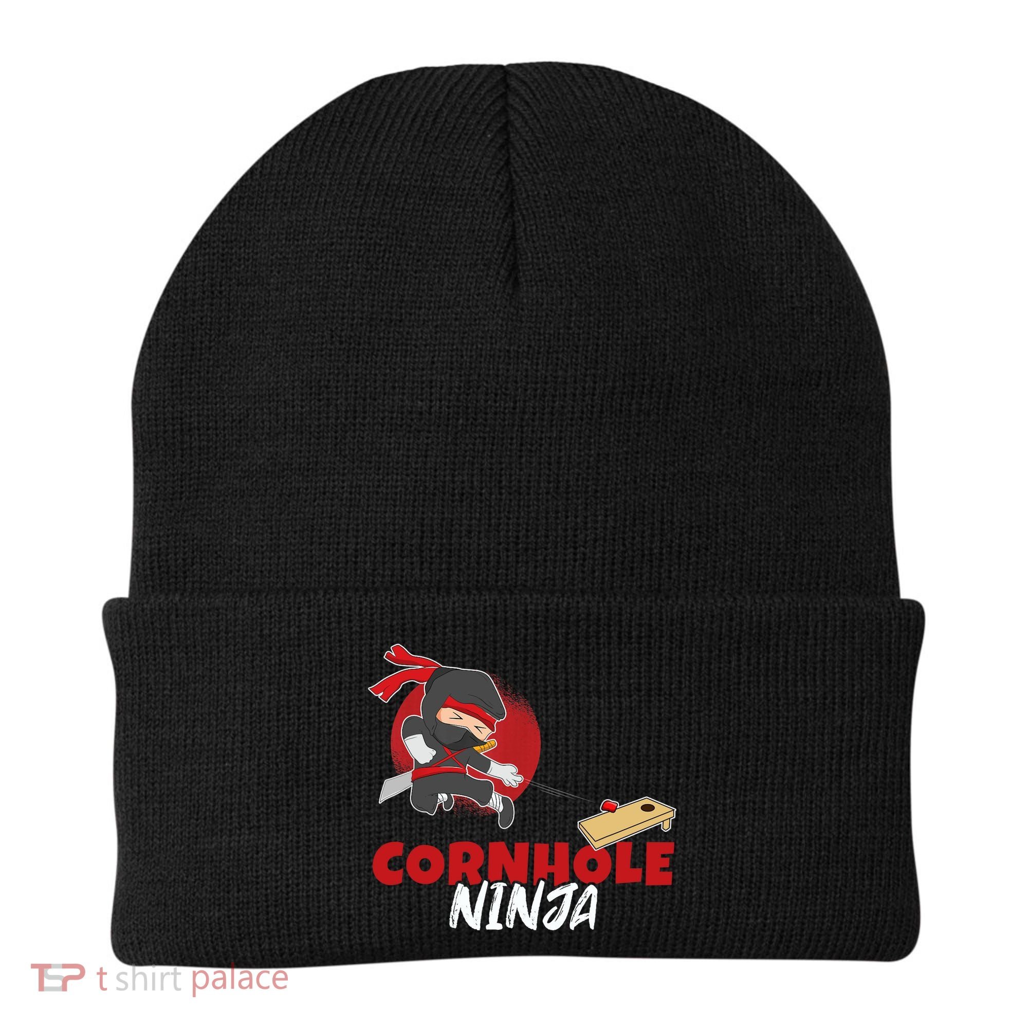 Cornhole Ninja Boy Cornhole Beanie