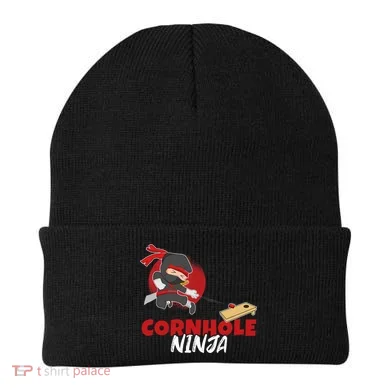 Cornhole Ninja Boy Cornhole Beanie