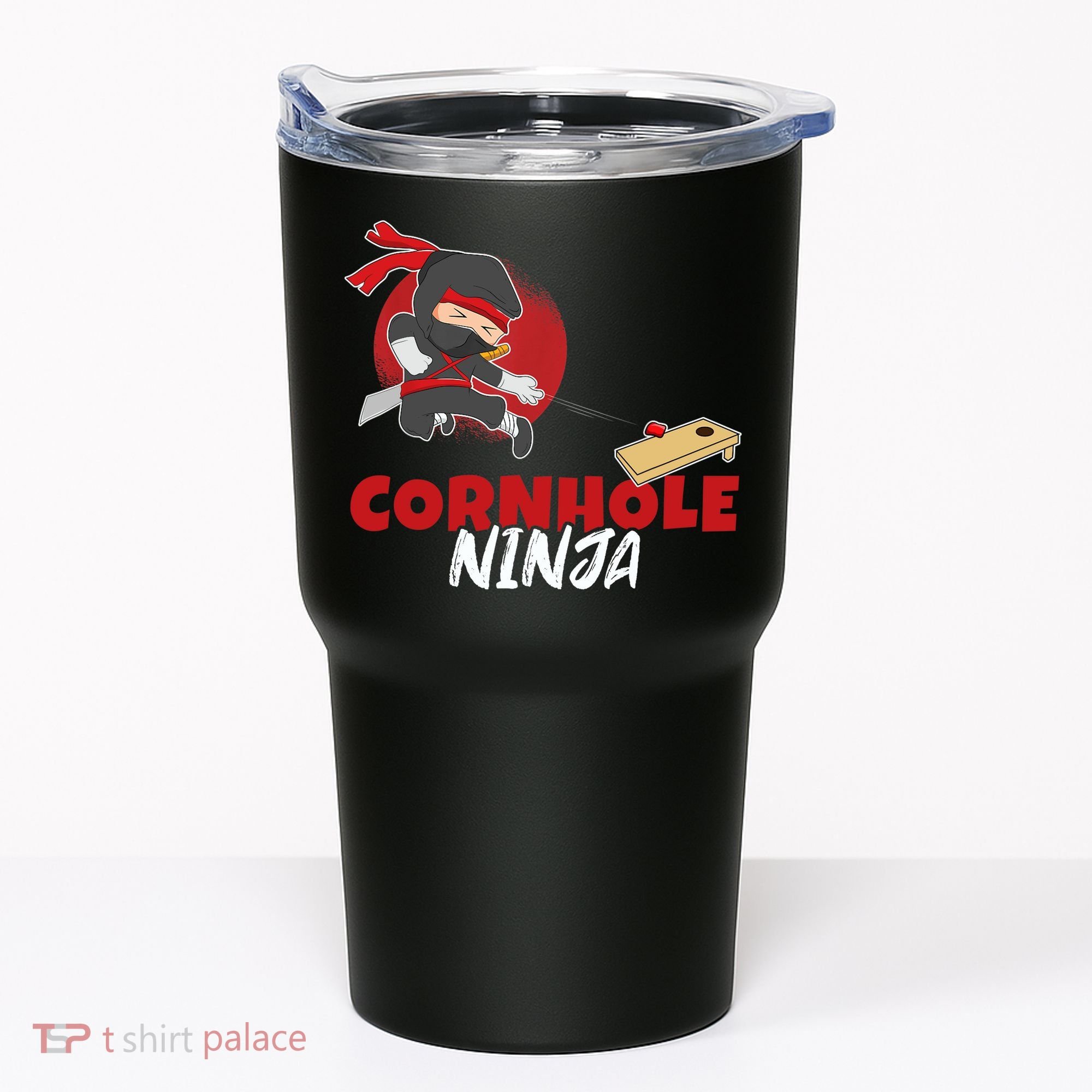 Cornhole Ninja Boy Cornhole Tumbler