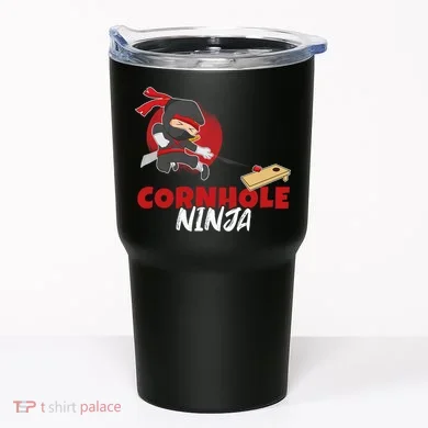 Cornhole Ninja Boy Cornhole Tumbler