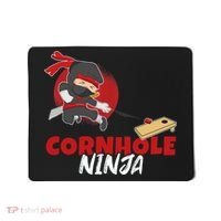 Cornhole Ninja Boy Cornhole Mousepad thumb 0