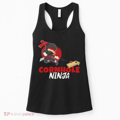 Cornhole Ninja Boy Cornhole Women's Tank Top