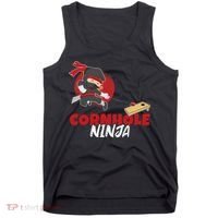 Cornhole Ninja Boy Cornhole Tank Top thumb 0