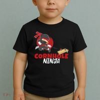 Cornhole Ninja Boy Cornhole Toddler T-Shirt thumb 2