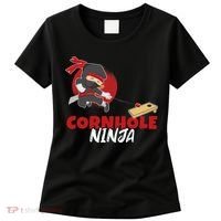 Cornhole Ninja Boy Cornhole Women's T-Shirt thumb 0
