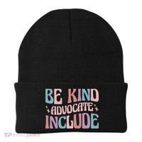 Celebrate Neurodiversity Be Kind Advocate Include Gift Beanie thumb 0