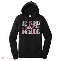 Celebrate Neurodiversity Be Kind Advocate Include Gift Women's Hoodie thumb 0