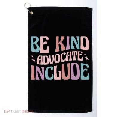 Celebrate Neurodiversity Be Kind Advocate Include Gift Golf Towel