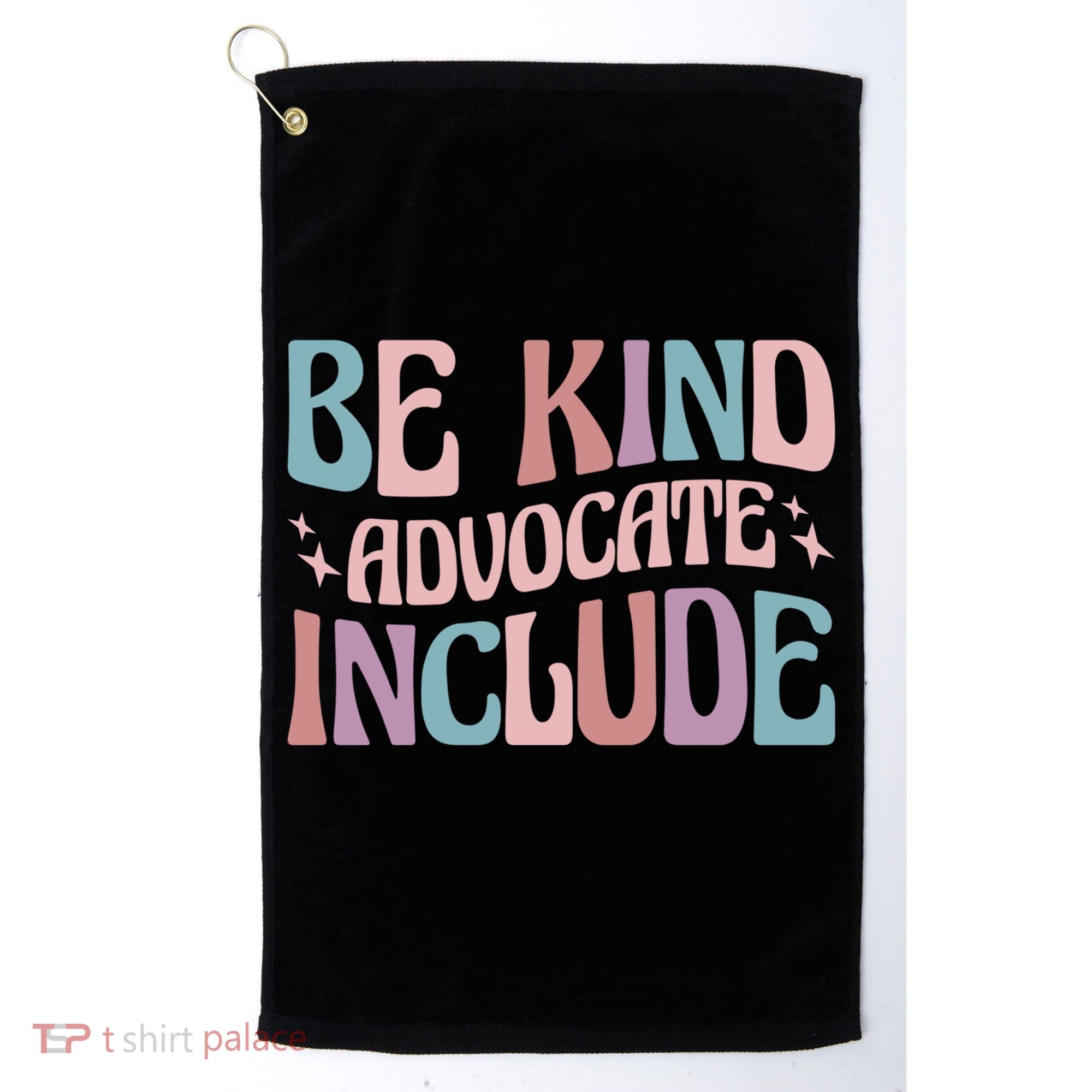 Celebrate Neurodiversity Be Kind Advocate Include Gift Golf Towel