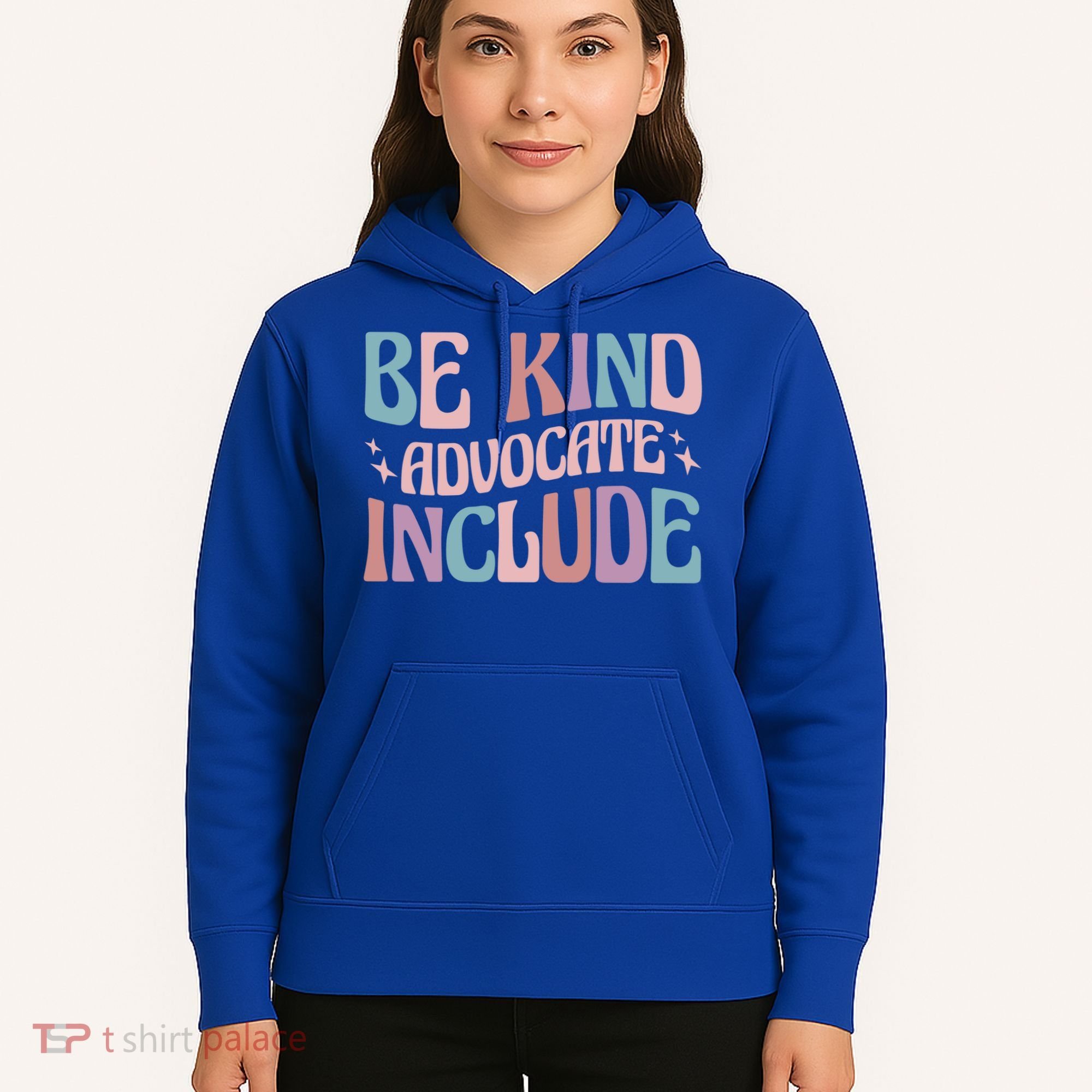 Celebrate Neurodiversity Be Kind Advocate Include Gift Hoodie