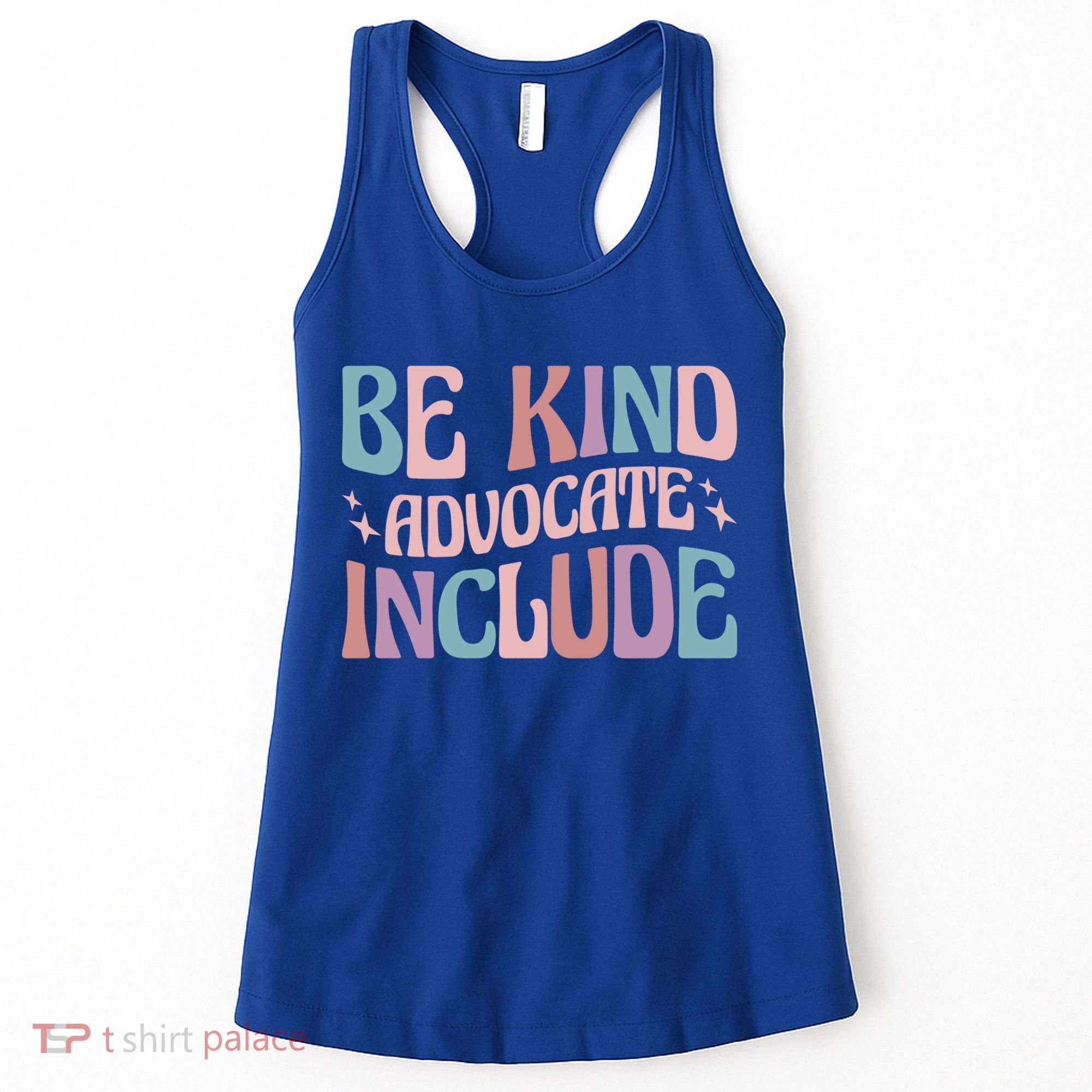 Celebrate Neurodiversity Be Kind Advocate Include Gift Women's Tank Top