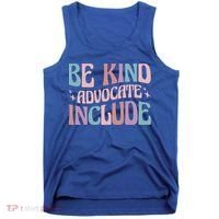 Celebrate Neurodiversity Be Kind Advocate Include Gift Tank Top thumb 0