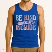 Celebrate Neurodiversity Be Kind Advocate Include Gift Tank Top thumb 3