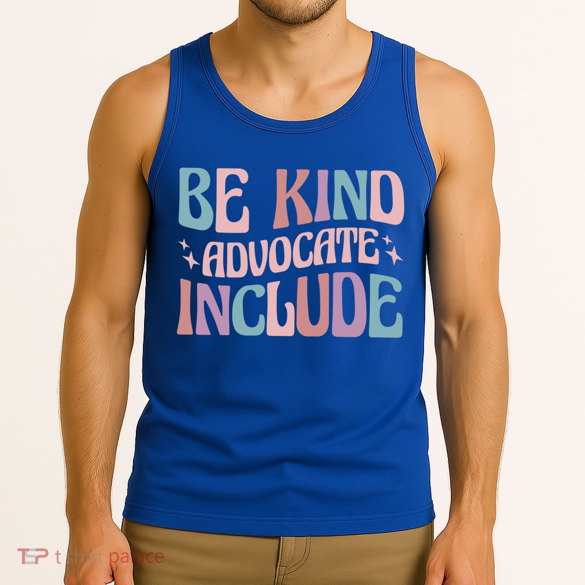Celebrate Neurodiversity Be Kind Advocate Include Gift Tank Top