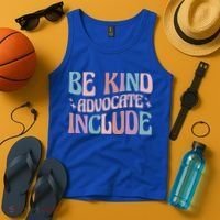 Celebrate Neurodiversity Be Kind Advocate Include Gift Tank Top thumb 4