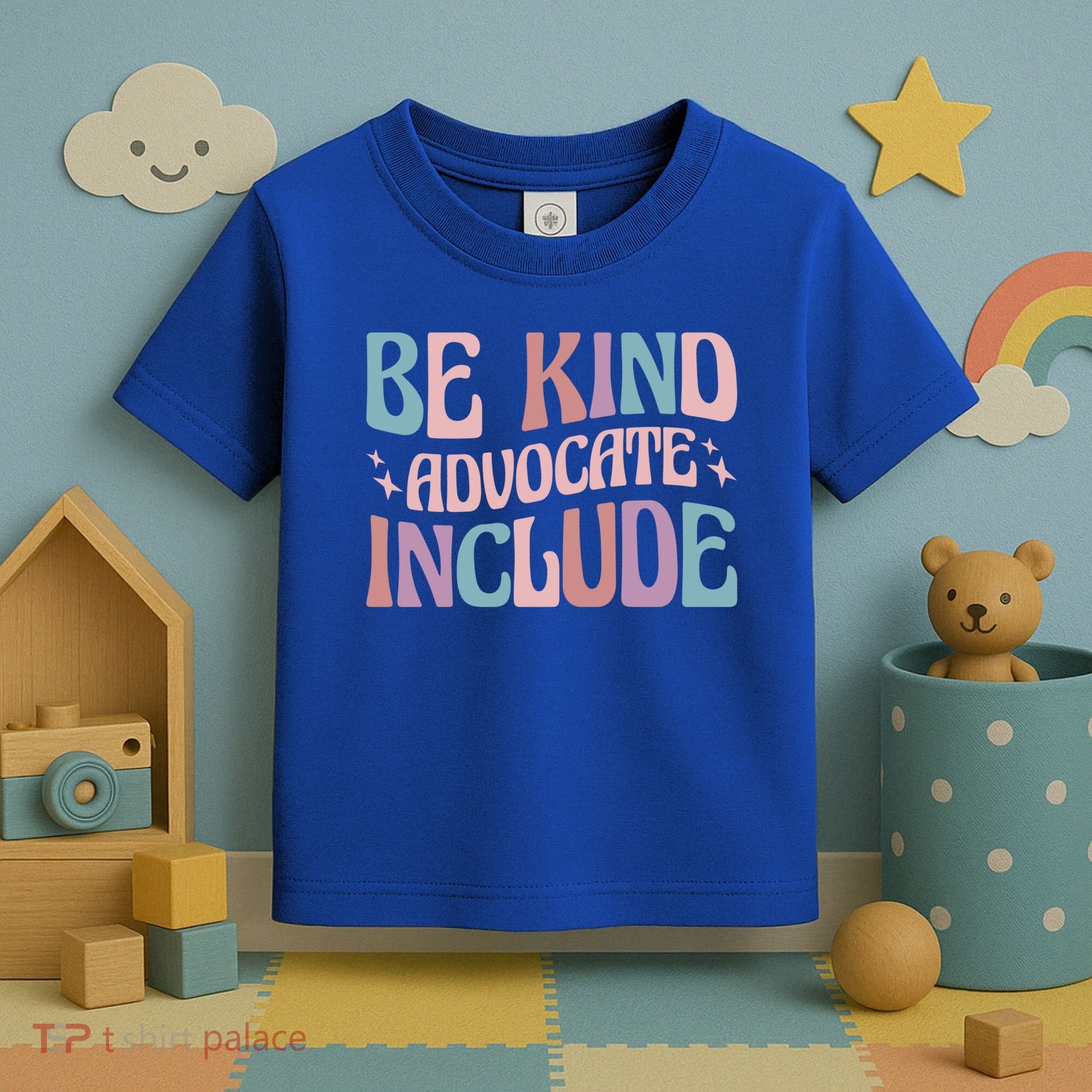 Celebrate Neurodiversity Be Kind Advocate Include Gift Toddler T-Shirt