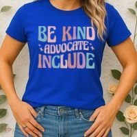 Celebrate Neurodiversity Be Kind Advocate Include Gift Women's T-Shirt thumb 2