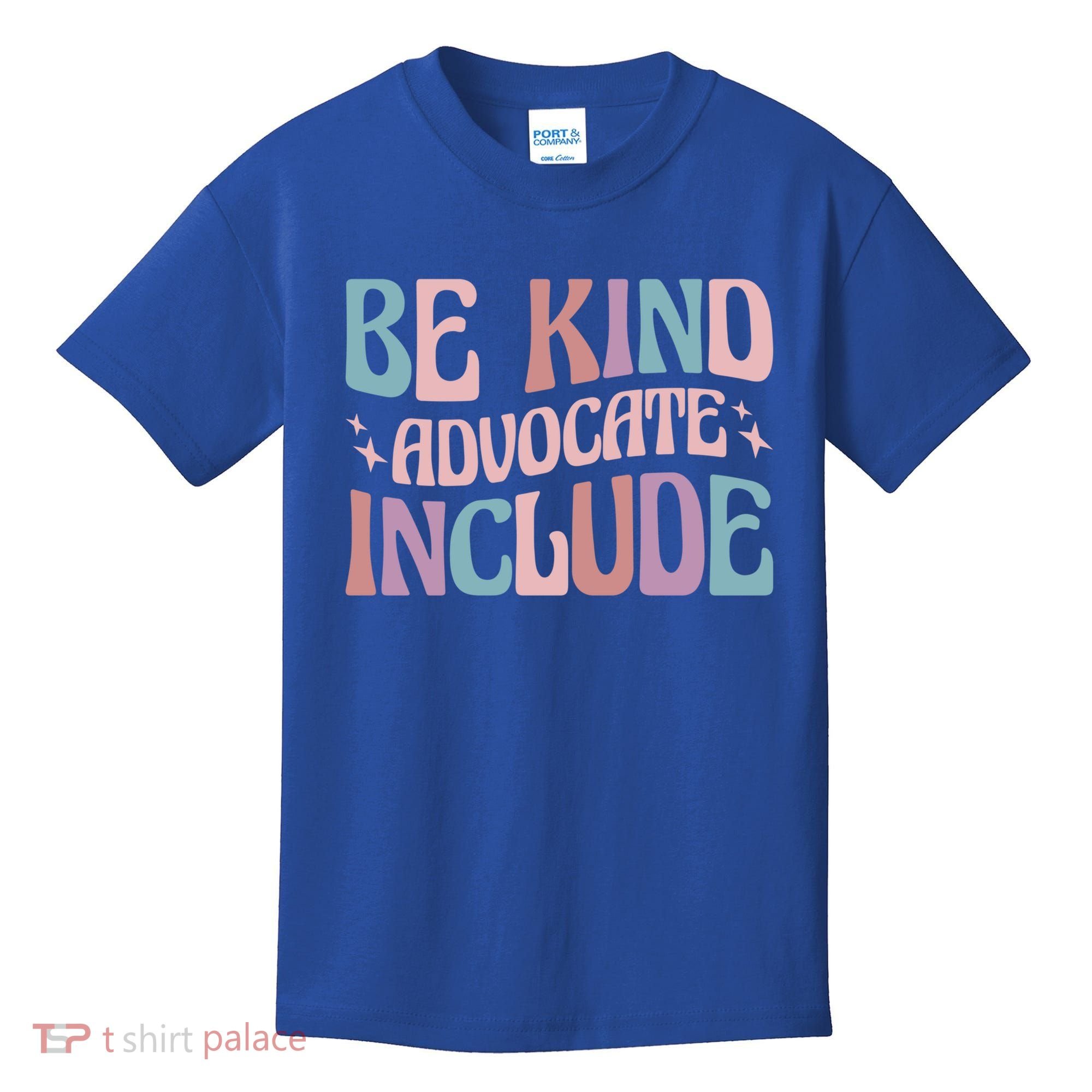 Celebrate Neurodiversity Be Kind Advocate Include Gift Kids T-Shirt