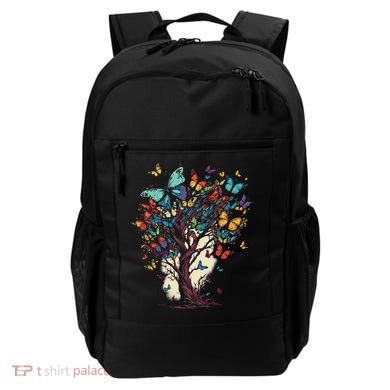Cute Nature Butterfly Tree Backpack