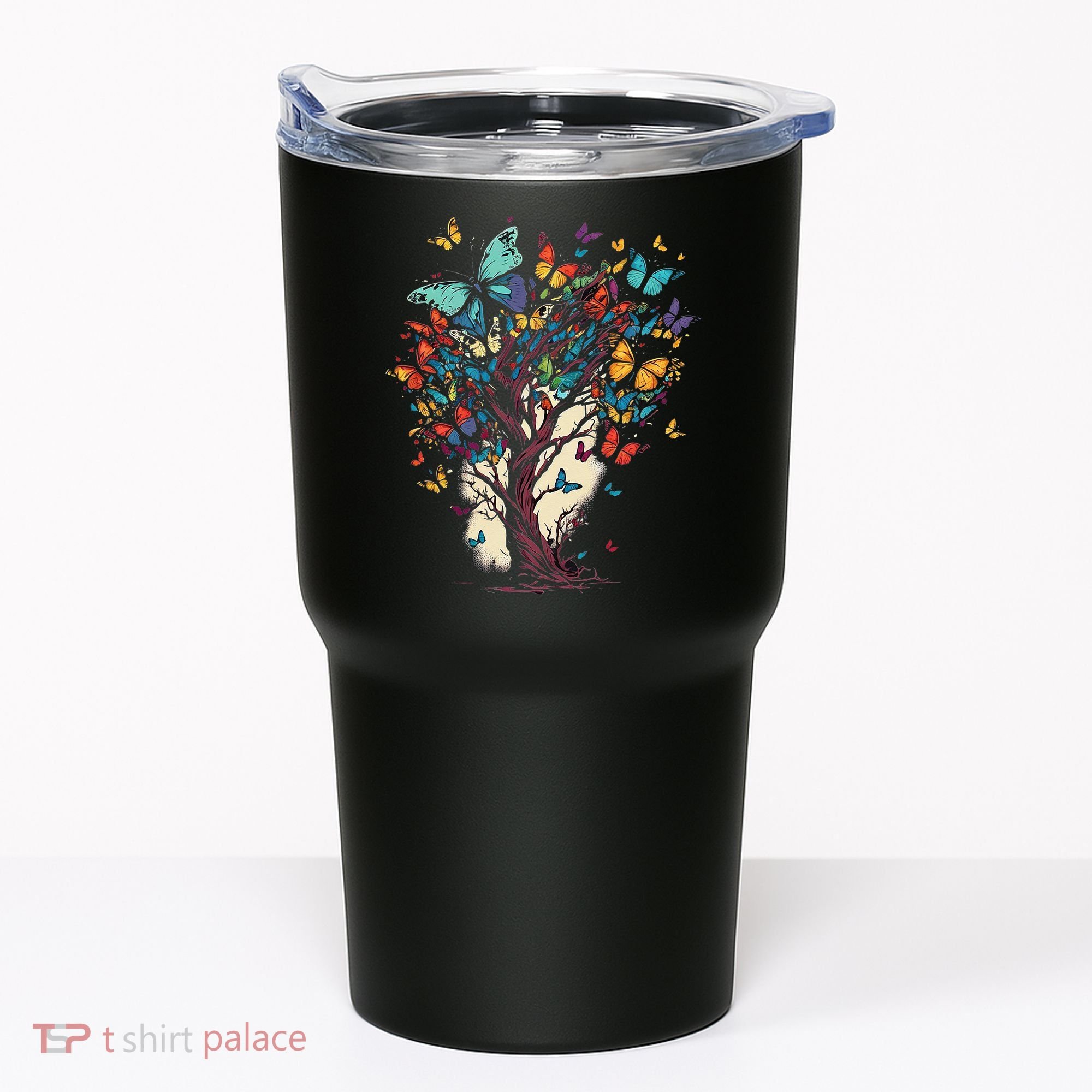 Cute Nature Butterfly Tree Tumbler