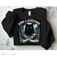 Christmas Norse Beware The Jolakotturinn Yule Cat Icelandic Sweatshirt thumb 2