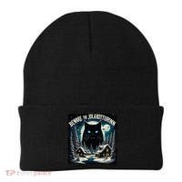 Christmas Norse Beware The Jolakotturinn Yule Cat Icelandic Beanie thumb 0