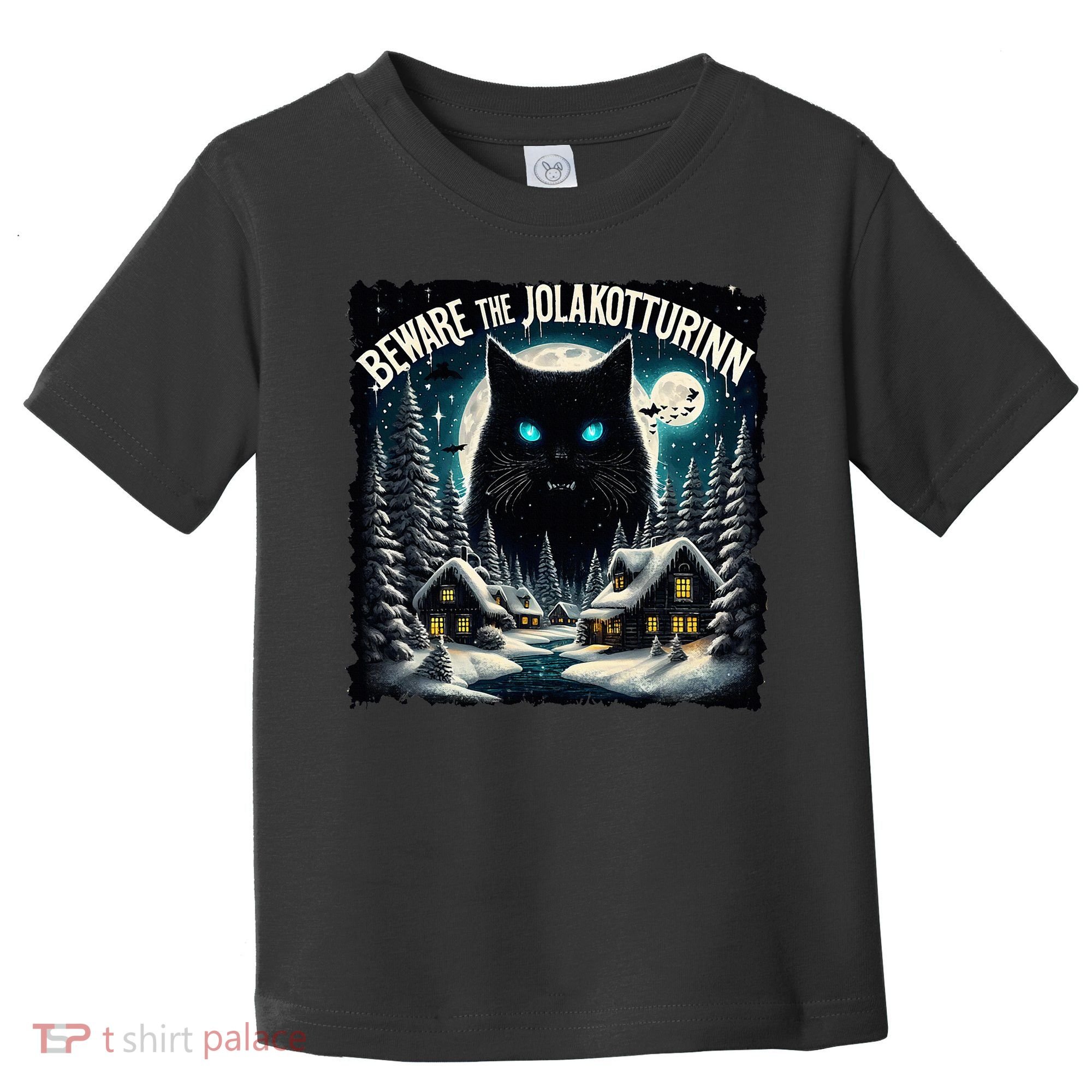 Christmas Norse Beware The Jolakotturinn Yule Cat Icelandic Toddler T-Shirt