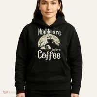 Cute Nightmare Before Coffee Halloween Funny Mug Gift Hoodie thumb 5