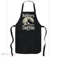 Cute Nightmare Before Coffee Halloween Funny Mug Gift Apron thumb 0