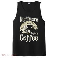 Cute Nightmare Before Coffee Halloween Funny Mug Gift PosiCharge Competitor Tank thumb 0