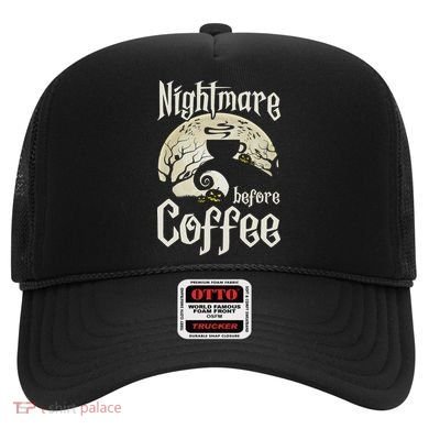 Cute Nightmare Before Coffee Halloween Funny Mug Gift Hat