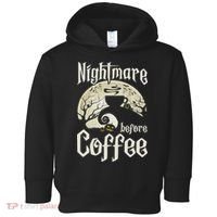 Cute Nightmare Before Coffee Halloween Funny Mug Gift Toddler Hoodie thumb 0
