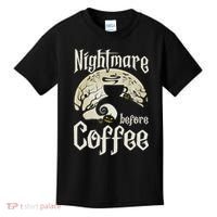 Cute Nightmare Before Coffee Halloween Funny Mug Gift Kids T-Shirt thumb 0