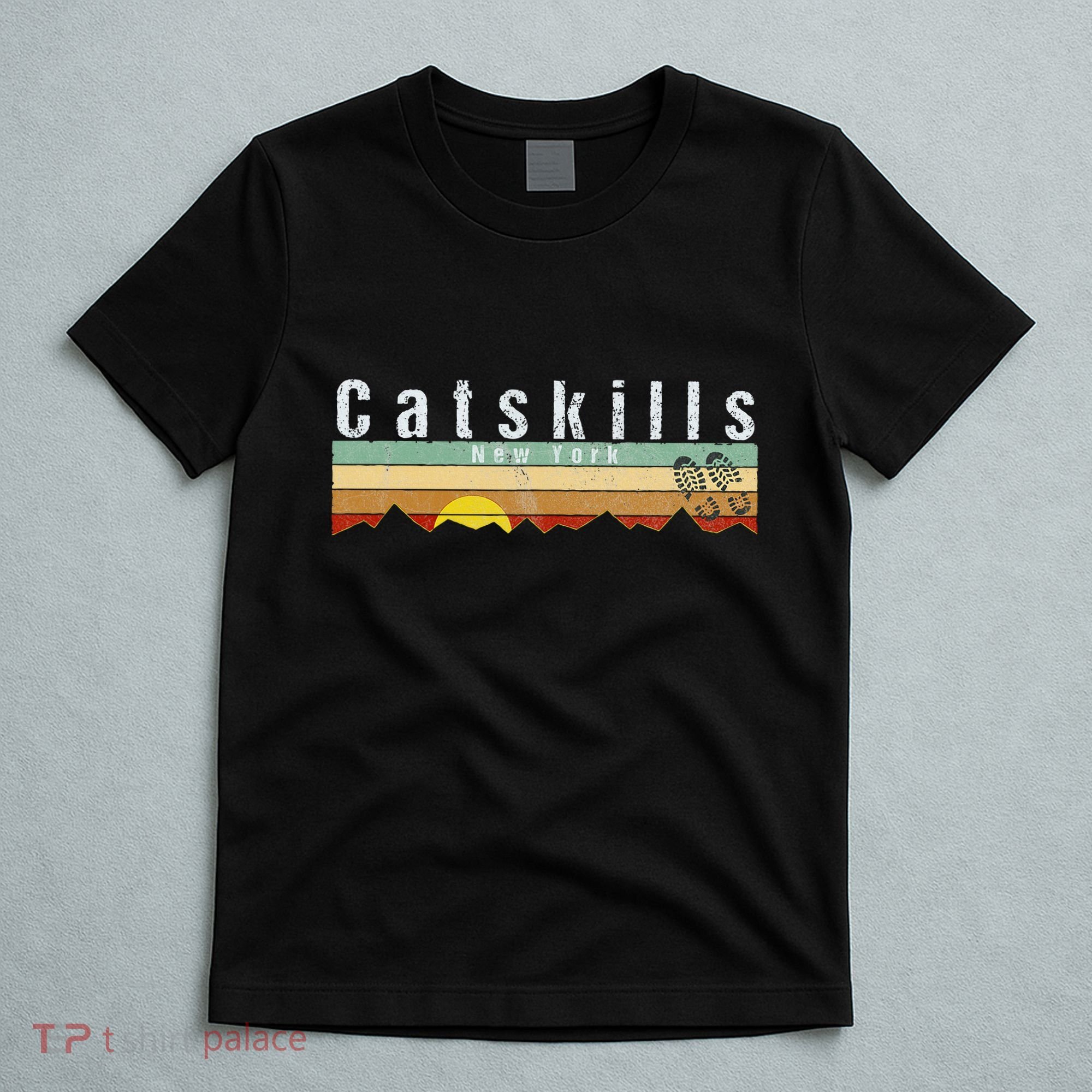 Catskills Ny Clothing Vintage Catskills Hiking T-Shirt