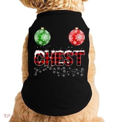 Chest Nuts Christmas Matching Couple Chestnuts Doggie Tank