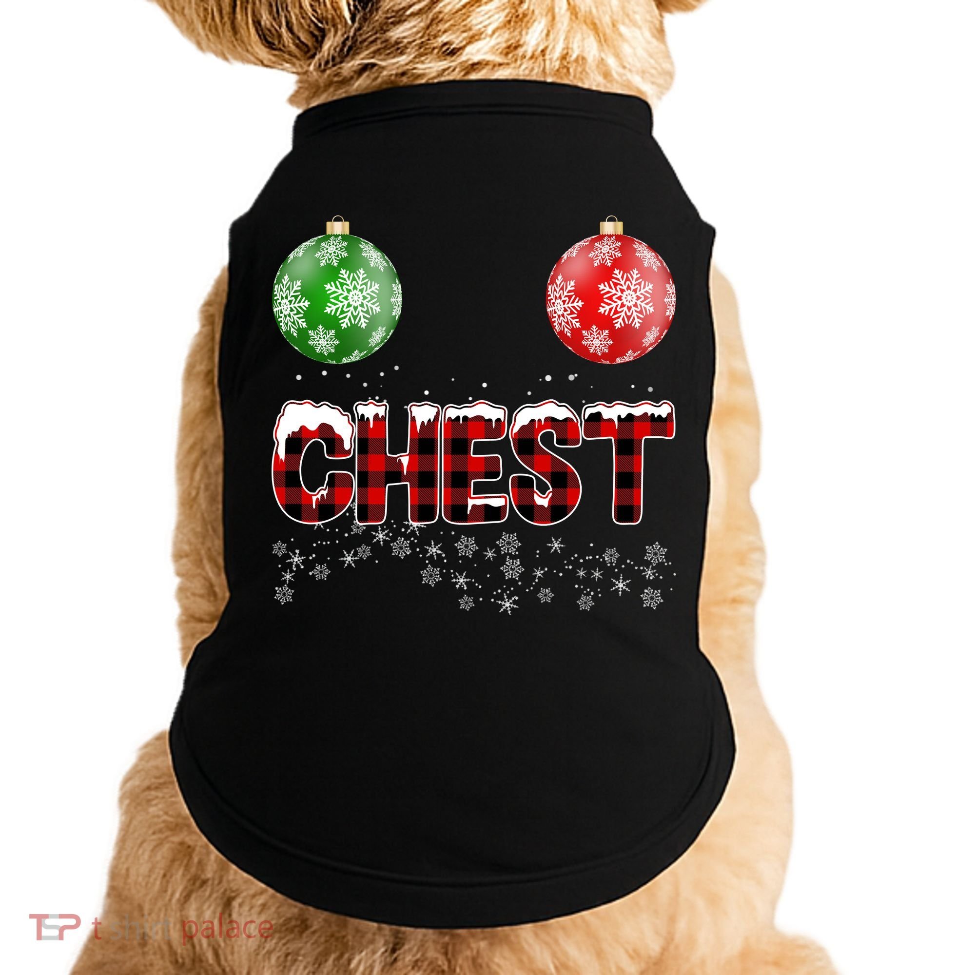 Chest Nuts Christmas Matching Couple Chestnuts Doggie Tank